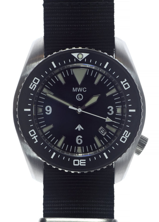 MWC 500m (1640ft) Water Resistant Stainless Steel Automatic Divers Watch With Sapphire Crystal, Ceramic Bezel and Helium Valve - 2 x Brand New Watches from a Trade Show to Clear