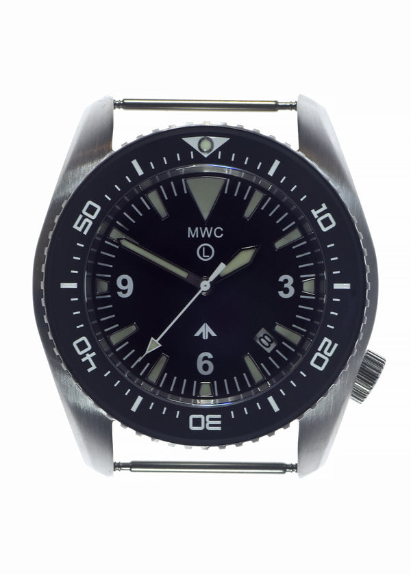 MWC 500m (1640ft) Water Resistant Stainless Steel Automatic Divers Watch With Sapphire Crystal, Ceramic Bezel and Helium Valve - 2 x Brand New Watches from a the US Shot Show Show to Clear