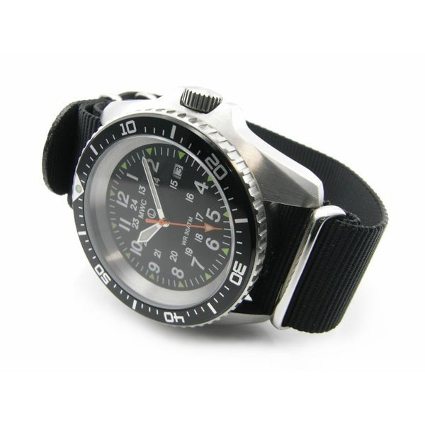 MWC 12/24 Military Divers Watch Stainless Steel (Automatic) - Rare Discontinued Model Reduced to Half Price!