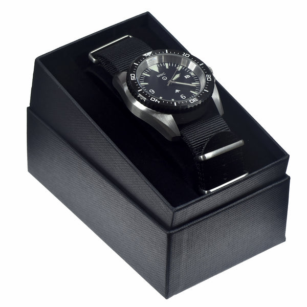 Military Divers Watch Stainless Steel (Automatic) 12 Hour Dial with Sapphire Crystal and Ceramic Bezel - Ex Display Watch from the IWA Ausstellung in Nürnberg, Germany