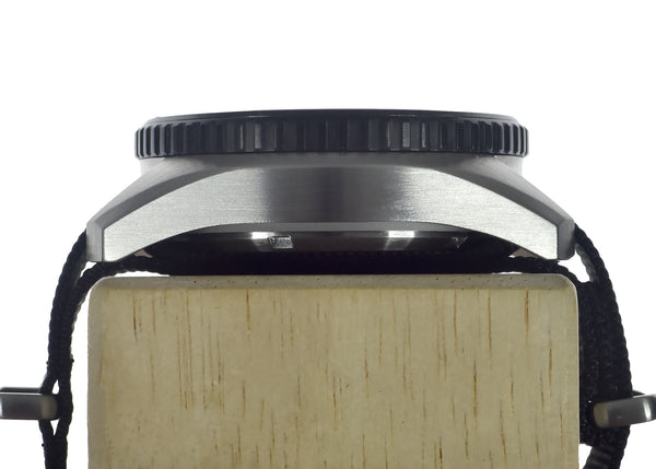 Military Divers Watch Stainless Steel (Automatic) 12 Hour Dial with Sapphire Crystal and Ceramic Bezel - Ex Display Watch from the IWA Ausstellung in Nürnberg, Germany