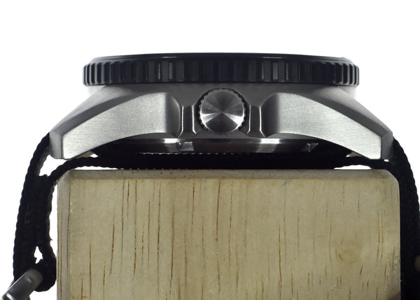 Military Divers Watch Stainless Steel (Automatic) 12 Hour Dial with Sapphire Crystal and Ceramic Bezel - Ex Display Watch from the IWA Ausstellung in Nürnberg, Germany