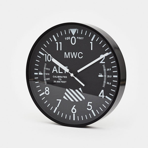 MWC Altimeter Wall Clock