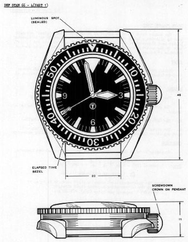 Rare Original MWC 2001 Black PVD Steel Quartz Military Divers Watch (Never Issued or Used)